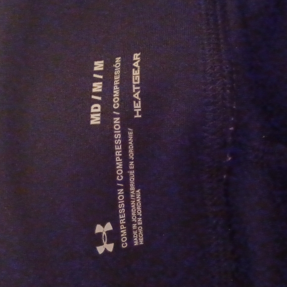 Under Armour legging black compression heatgear m Yoga - Picture 2 of 14